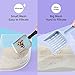 Niteangel Hamster Sand Bath Scoop: - Stainless Steel Sand Substrate Shovel Fine Mesh Metal Sifter Scooper fits Small Animal sandbath Box (Small Scoop)