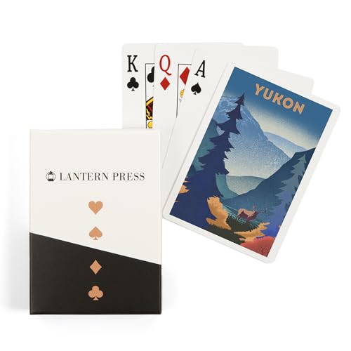 Lantern Press Yukon, Litografía, 52 Naipes Póker