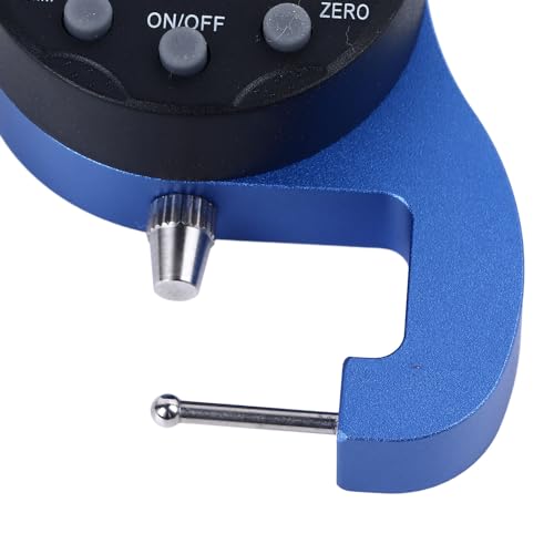 Calibrador de espesores digital, instrumento de medición industrial de aleación de aluminio, calibrador para tubos, micrómetro digital para mecanizado miniatura 6