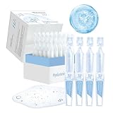 5% Hyaluronic Acid Serum, Single-Use Vials Ultra Hydrating Serum, Anti Wrinkle Face Serum Hyaluronic Acid for Boosting Moisture, Pre-makeup SkinCare for Dry & Sensitive-30x1.5ml Ampoules