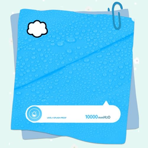 Kids Rain Jacket Waterproof Hooded Cuffed Sleeve Button Down Long Jackets Kids Fall Lightweight School Coat Outwear3