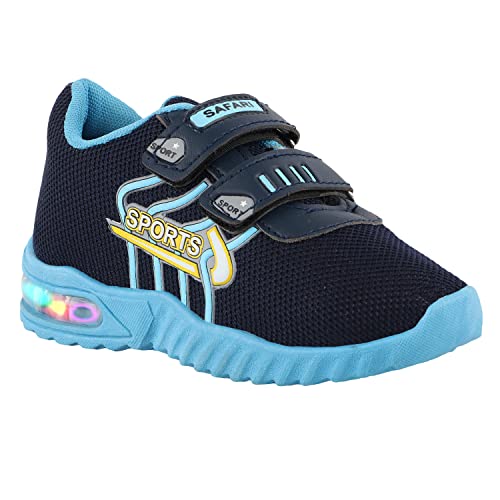 Image of Hunter-4 Multicolor LED Light Slipon Casual,Walking & Running Unisex Shoes for Boys & Girls Suitable on Every Outfit (2 Years-5 Years)(Pack of 1 Pair)