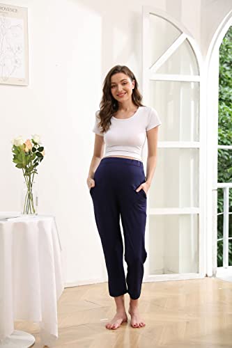 Variante de ZUMIY pantalones premama Azul marino Medium