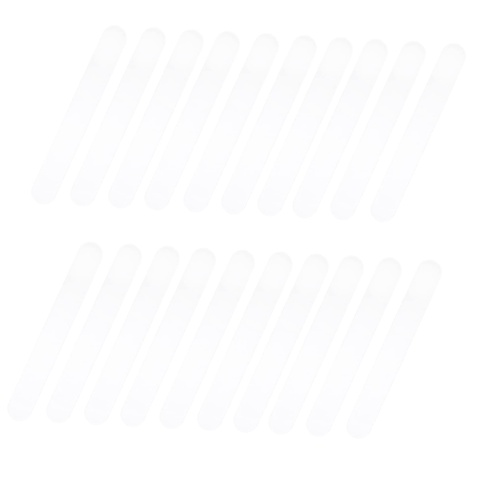 NAMOARLY Professional Tool 20pcs Pp Tongue Depressors Smooth Surface for Hospitals