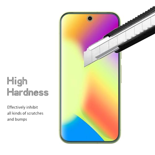 AOKUMA Szkło hartowane Google Pixel 10/Pro, 3 sztuki, bardzo odporne na zarysowania, wysoka rozdzielczość, łatwy montaż, ochrona ekranu