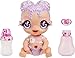 Glitter Babyz Muñeca Lila Wildboom - Con 3 cambios de color mágicos,...