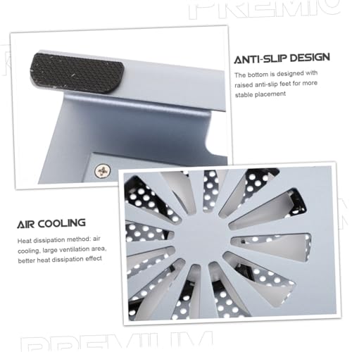Base Refrigerante de Aluminio para Laptop 17.3'' Gris miniatura 7