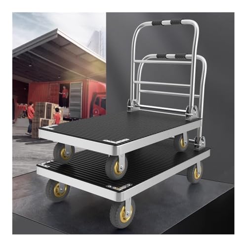 Carretilla pequeña plegable de acero industrial miniatura 3