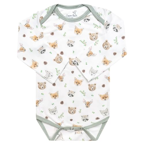 Image of Copper Pearl Wilder Long Sleeve Bodysuit 0-3mo