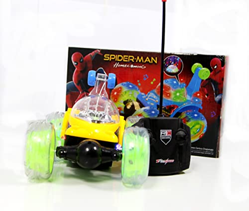 سيارة تويستر بجهاز تحكم عن بعد للأطفال من ازر، سيارة قابلة للشحن بألوان متنوعة