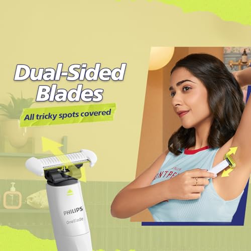 Image of Philips OneBlade Intimate Trimmer & Electric Razor | Unmatched Skin Protection for Private Parts, Bikini, Underarm & Intimate Areas | No post shave irritation | For Women & Men | QP1924 /20