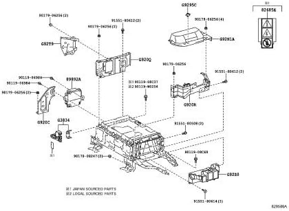 Toyota 89892-52011 Battery Voltage Sensor