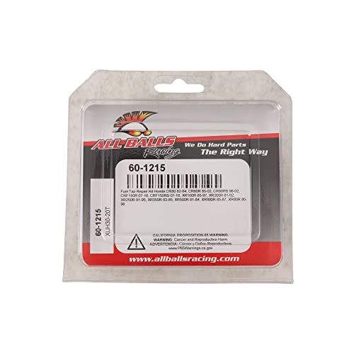 Image of All Balls Racing Fuel Tap Repair Kit 60-1215 Compatible With /Replacement For Honda CR80 1982-1984, CR80R 1985-2002, CRF150R 2007-2018, CRF150RB 2007-2018, XR100R 1985-1997