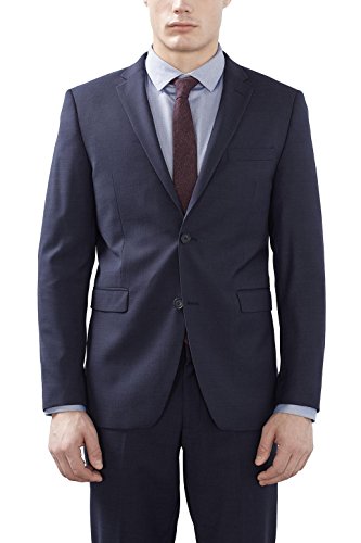 Preisvergleich Produktbild ESPRIT Collection Herren 997EO2G800 Anzugjacke, 405 / DARK Blue, 44