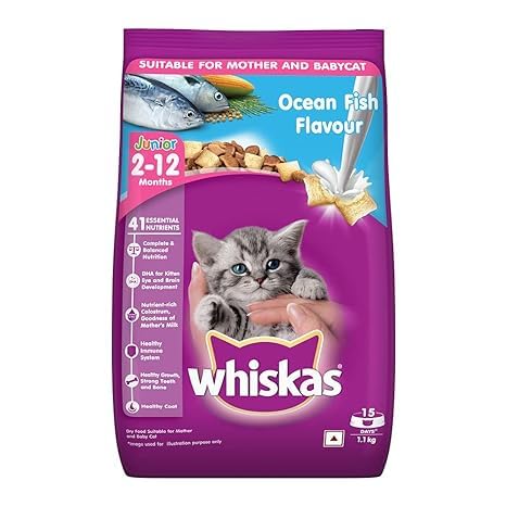 See full amazon price history chart for Cat Food Kitten (2-12 Months) Dry Cat Food, Ocean Fish, 1.1kg Pack Cat Food Kitten (2-12 Months) Dry Cat Food, Ocean Fish, 1.1kg Pack (B0CPSW279G) Amazon Price History, Amazon Price Tracker