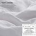 Simple&Opulence 100% Linen Duvet Cover Set, 3 PCS Natural French Flax White Duvet Cover King Size, Breathable Soft Comfy Linen Bedding Comforter Cover with 2 Pillowcases(White, 104