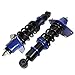 Coilover Struts Spring Shocks Adjustable Height Coilovers Suspension Struts Coil Spring Shocks and Struts Full Set Kits ECCPP Fit for 2004 2005 2006 2007 2008 2009 2010 2011 for Mazda RX-8 - Blue