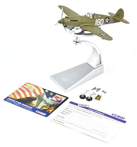 Corgi Boys Curtiss P-40B Warhawk Pearl Harbor Defender 1:72 Diecast Military Aviation