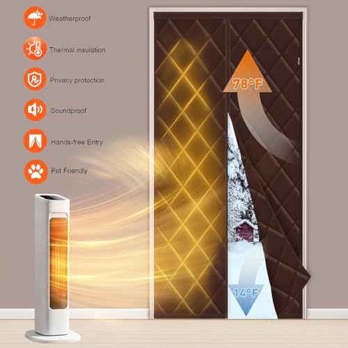 Rideau magnétique auto-absorbant pour isolation de cuisine - 4
