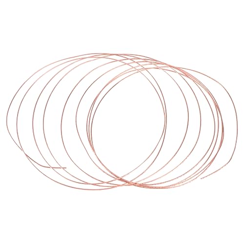 OUNONA Bare Copper Wire Roll 5m for DIY Art Sculpture and Electrical Projects