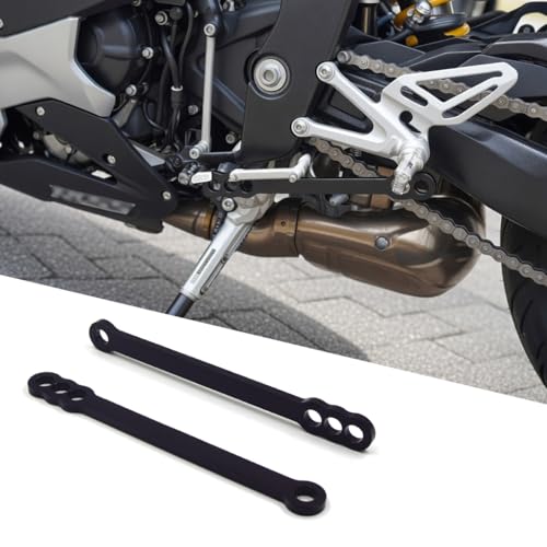 XKMT-Black Lowering Links Compatible With 2003 2004 2005 YZF R6 YZF-R6 black Motorbike [B00YWCNY14]