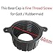 ORANDESIGNE Gas Can Spout 5 Gal Replacement Old Style Fuel Can Nozzle Kit with Screw Cap Collar Stopper Cap Gaskets Rear Vent Cap for Some Container Likes Gott Essence RotopaX (6)
