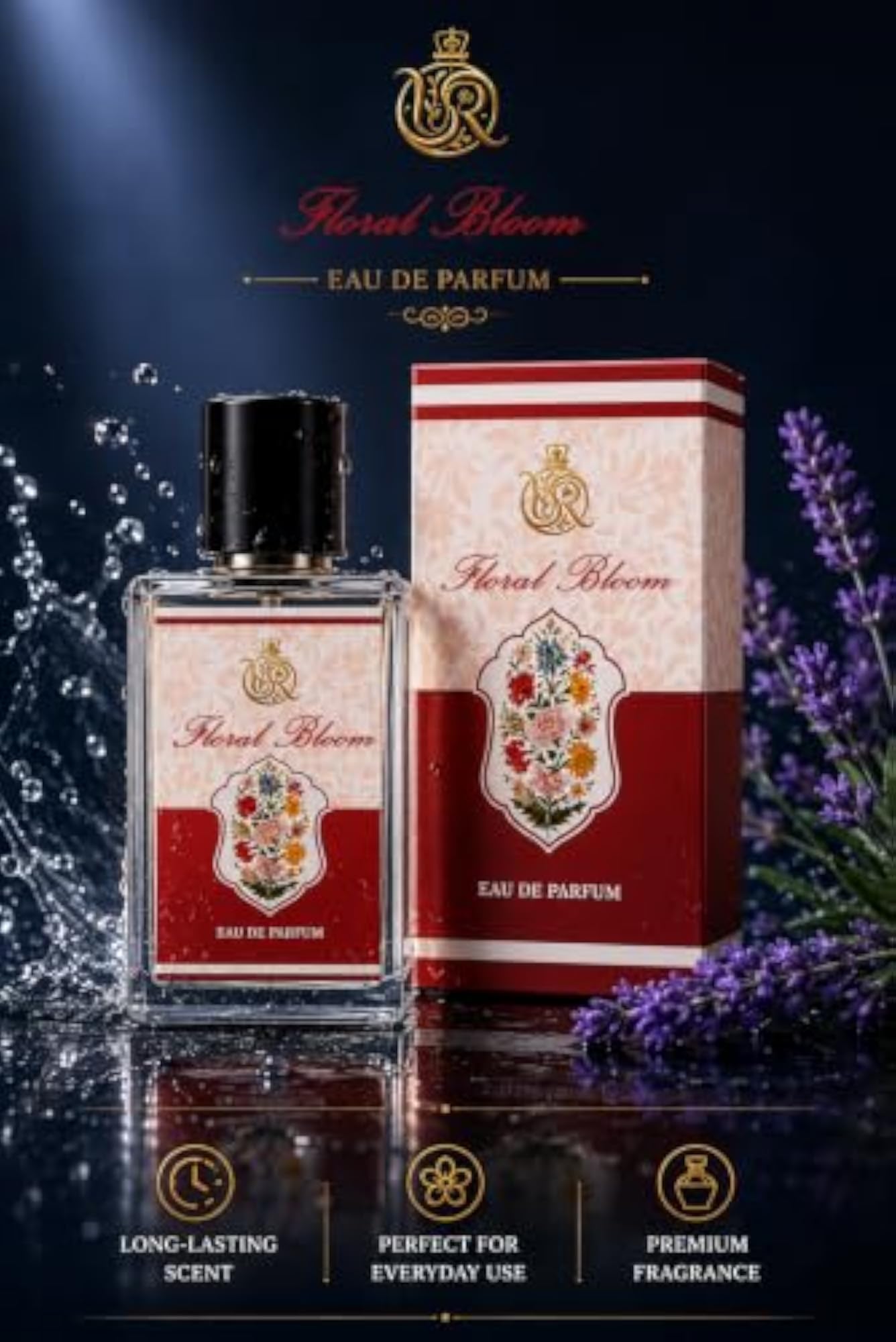 Floral Bloom Inspired Perfume for Women, 50ml