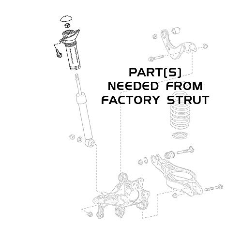 Rev9 R9-Hs2-132_1 Hyper-Street Ii Coilover Suspension Lowering Kit, Mono-Tube Shock W/ 32 Click Rebound Setting, Full Length Adjustable, Compatible With Toyota Camry Se/Xse (Xv70) 2018-21 #TOP6