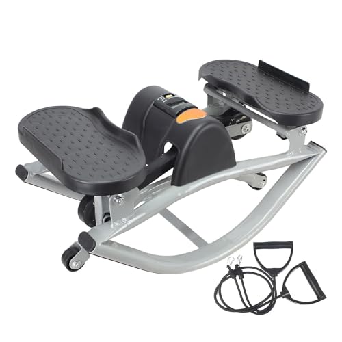 Stepper d'exercice portable avec bandes élastiques pour entraînement fessiers