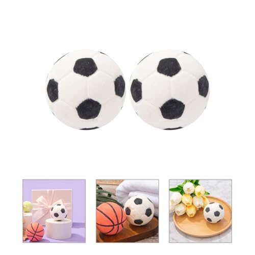Bombas de baño balón de fútbol fragancias maravillas marina burbujas set x2 6