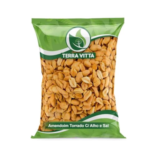 Amendoim Torrado C/Alho e Sal (1kg)