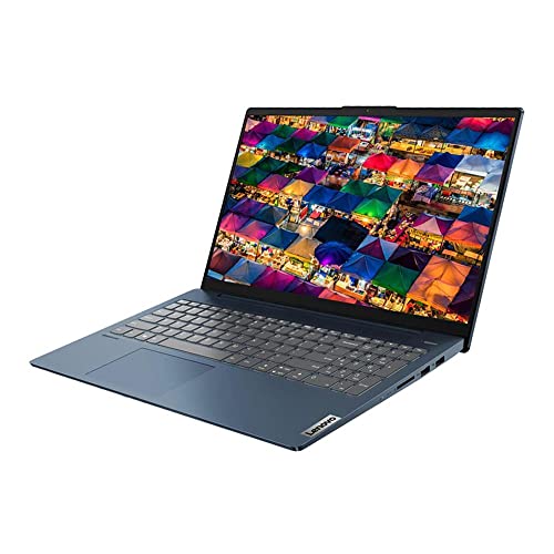 Image of Lenovo Ideapad 5i 15.6 inch FHD (1920 x 1080) Touchscreen Laptop, Intel Core i5-1135G7 Quad Core 11th Gen. Up to 2.4 GHz, 8GB RAM, 512GB SSD, Bluetooth, HDMI, Win 11 Home, Blue
