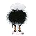 Kurt S. Adler 8-Inch Hollywood Pizza Guy Nutcracker, White