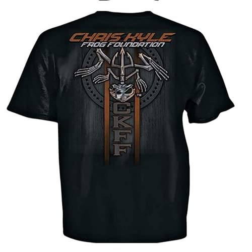 785Dr Chris Kyle Frog Foundation Road Warrior Men's Blackt-Shirt + Coolie L Cover