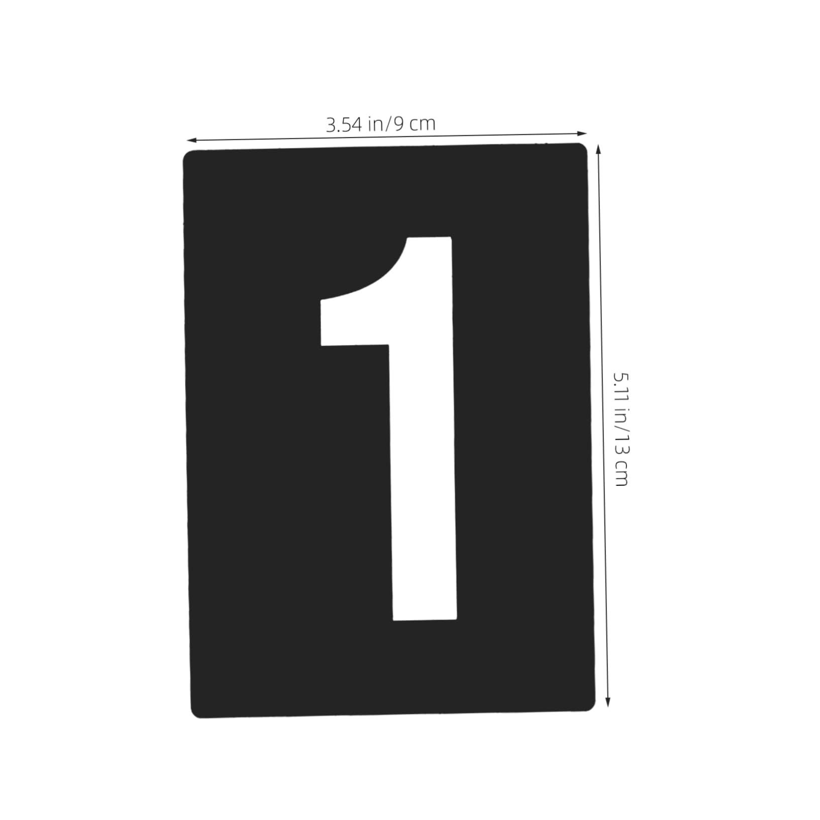 ARTIBETTER 3 Set Stencil per Template Riutilizzabili per Decorazioni e Te Facile Usare per Etichette
