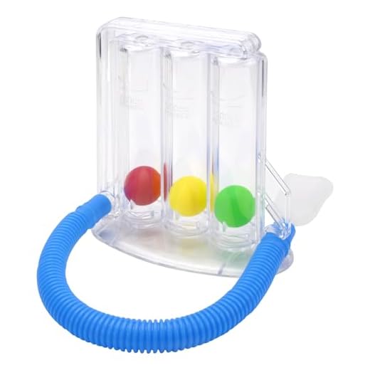 VOSSOT Sistema de entrenamiento de respiración de 3 cámaras, entrenador de respiración para función pulmonar y terapia del habla, entrenador de respiración para logopeda, terapia ocupacional,