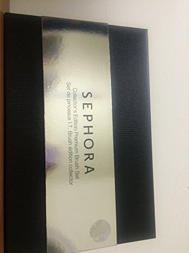 Sephora Collector's Edition Premium I.T. Silver Brush Set, Limited-Edition