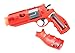 Rekt Jury Revolver CO2-Powered Foam Dart Blaster Pistol Gun, Red