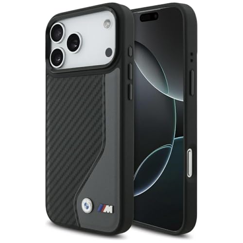 Coque iPhone 17 Pro Max BMW M en carbone : l'accessoire idéal de vos trajets en voiture MagSafe