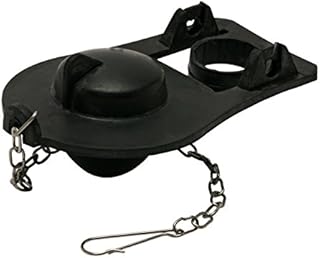 Fluidmaster 506 2-Inch Universal Flexible Frame Toilet Flapper , Black