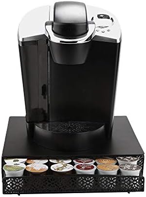 Mind Reader Storage Drawer Coffee Pod Holder, 36 Capacity, Black