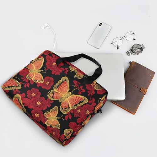 Bolso Maletín para Portátil con Estampado Cherry Blossom 15.6 in miniatura 7