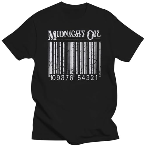 T-shirt Midnight Oil de sport noir respirant et extensible homme