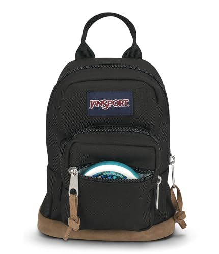 JanSport Right Pack Mini – Compact Backpack with Large Main Compartment, Front Utility Pocket, and Front Zippered Stash Pocket, Black4