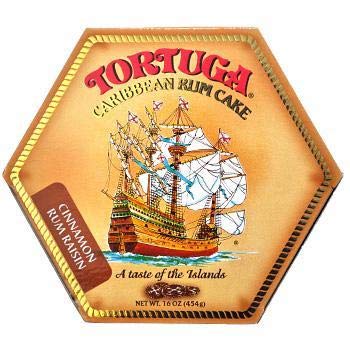 Tortuga Caribbean Cinnamon Raisin Rum Cake - 16 Oz Rum Cake 2 Pack - The Perfect Premium Gourmet Gift For Stocking Stuffers, Gift Baskets, And Christmas Gifts - Great Cakes For Delivery #TOP1