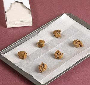 Baking Parchment Sheets. Box of 30 Pop-up Sheets 16.5 x 14.5 Inch.