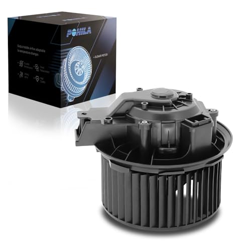 Image of HVAC Heater Blower Motor with Fan Cage 700274, PM9393 | Compatible with 2012-2019 Ford Explorer & Flex & Taurus,2012-2016 Lincoln MKT&MKS