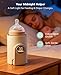 Umimile Portable Bottle Warmer for Travel – Heats The Bottle Directly—No Pouring, Fast Heating Baby Bottle Warmer on The Go, 6 Temp Settings & Auto Keep-Warm,Fits 2.5-3.3in Bottles (6000mAh)