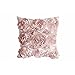 YIGO Poszewka na poduszkę ze sztucznego włókna, różowa, 42 x 42 cm