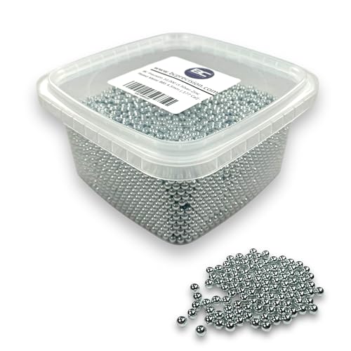 BC Precision 10,000 Bulk Silver Zinc Plated Metal BBS 4.5mm (.177 Cal), Ideal for Precision Shooting and Target Practice